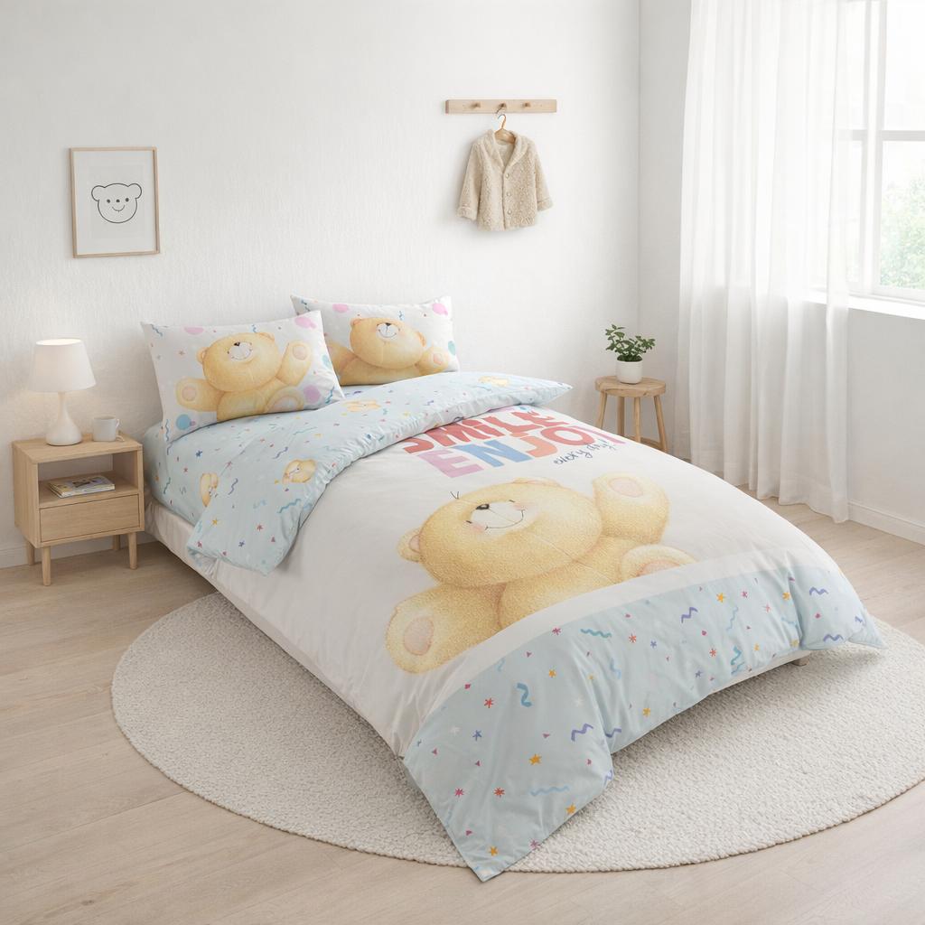 Forever Friends Anti-bacterial bedding set (Double)