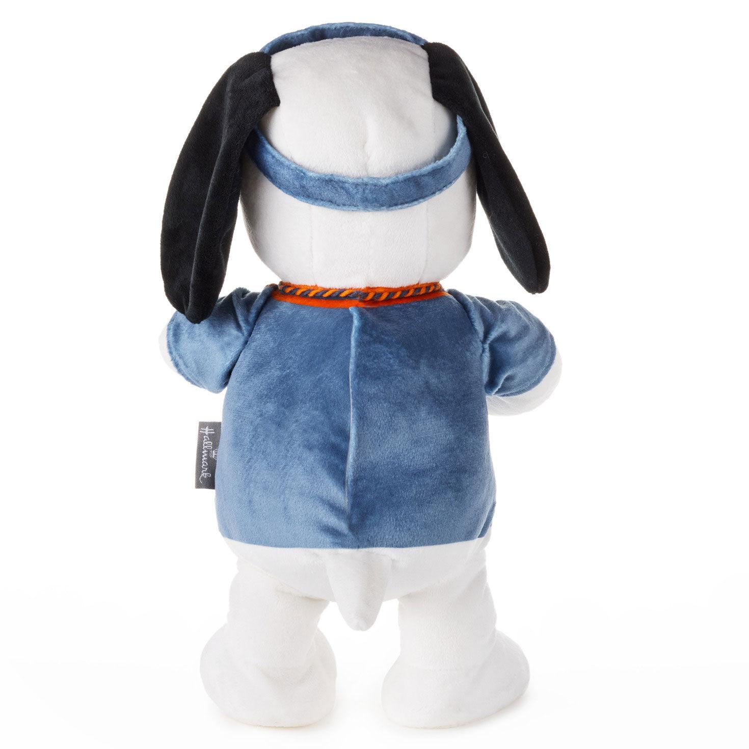 Peanuts Coach Snoopy Plush with Sound and Motion