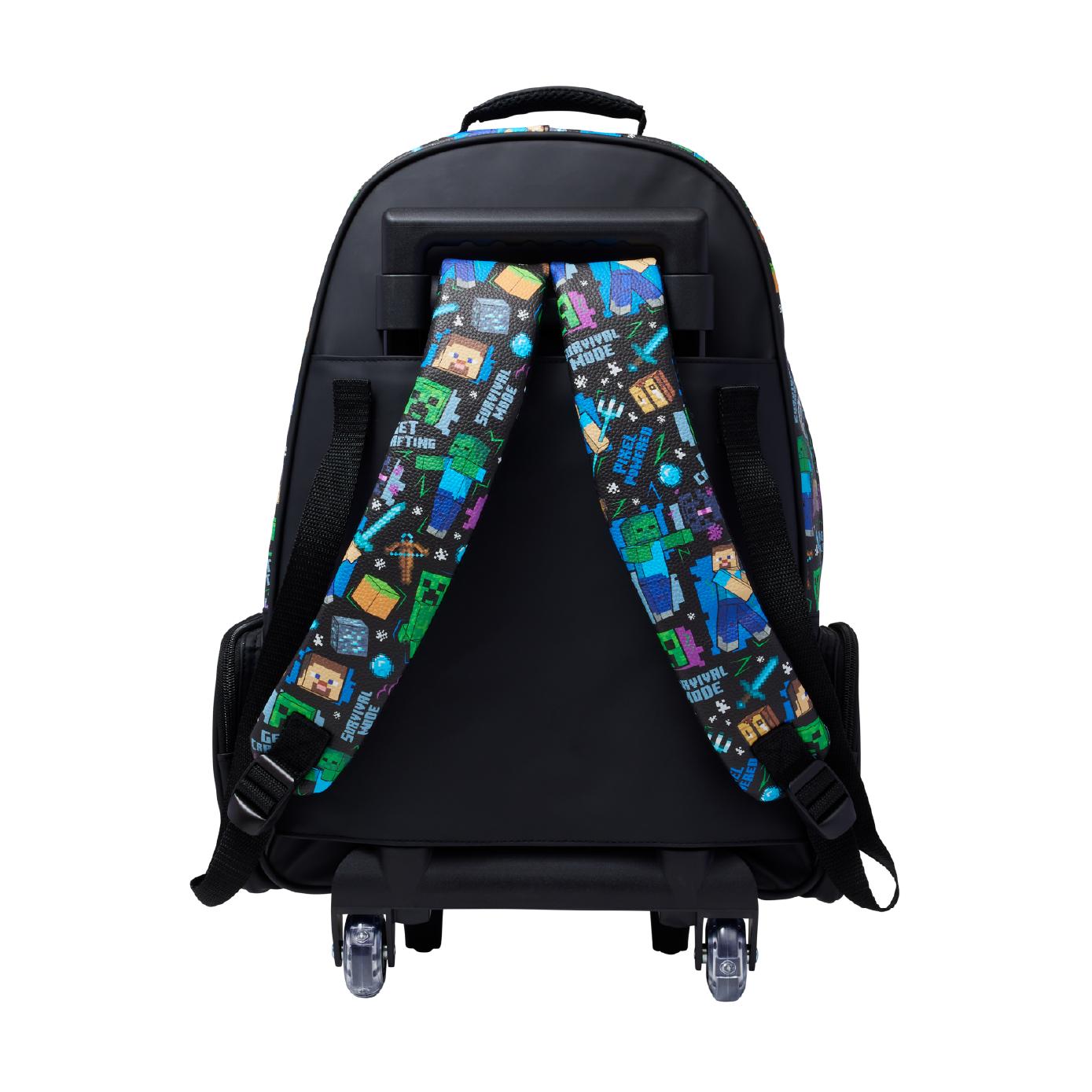 Minecraft Trolley Backpack(BLACK)