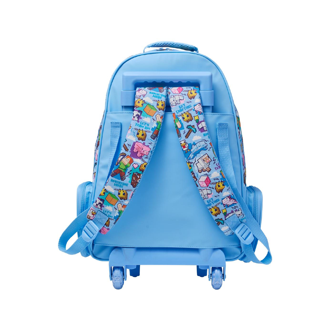 Minecraft Trolley Backpack(BLUE)
