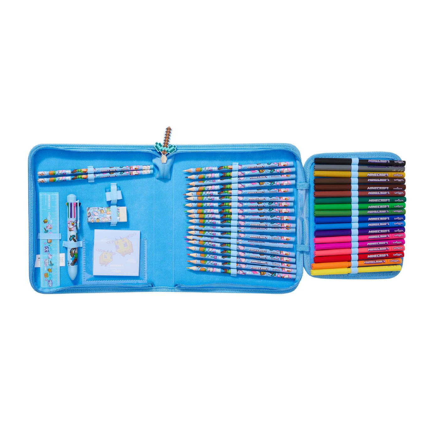 Minecraft Colour Pencil Set(BLUE)